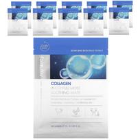 Farmstay, Collagen Waterful Moist Soothing Beauty Mask, 10 sheets, 0.95 fl oz (27 ml) each white