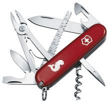 VICTORINOX Angler Šveicariškas armijos peilis Daugiafunkcinis peilis Žvejybai Kempingui Replės su kabliukų išėmikliu ir žvynų valikliu Pagamintas Šveicarijoje Daugiaįrankis su 19 funkcijų white