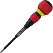 VESSEL Ball Ratchet Screwdriver 2200 +2×100 black