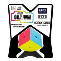 Adland 2x2 honey cube, mixed colors, 1 piece, Korean popular puzzles blue