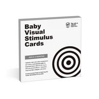 Juodos ir baltos kūdikių kortelės - Didelio kontrasto vizualinė stimuliacija, Ankstyvasis sensorinis kognityvinis žaislas 0-36 mėn. gray