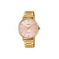CASIO Moteriškas standartinės serijos rožinis laikrodis LTP-VT01G-4B LTP-VT01G-4B beige