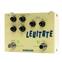 SONICAKE Gitaros efektorius pedalas Skaitmeninis Delay, Reverb Kombinuotas efektų pedalas Levitate beige
