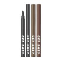 Cho Sungah Get Easy Tattoo Brow Pen 4-point fork brush, deep gray, 1 piece gray