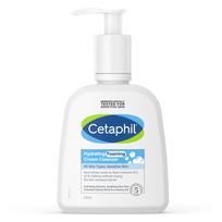Cetaphil Hydrating Hypoallergenic Slightly Acidic Foaming Cream Cleanser, 236ml, 1 pack white