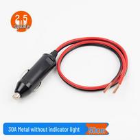 Vehicle Cigarette Lighter Plug for Air Pump black