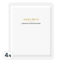 Saint Franc Luminous Hydrating Mask Pack 100g, 4 packs, 4 packs white