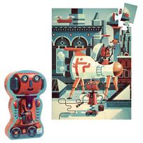 Dėlionė Robotas Edukacinė 4 Metai 3 Metai Namų Laikas Dėlionė Bobas Robotas 36 Dėlionė, Vaikai, Mažyliai, Dėlionė, Žaislas, Žaislas, Senas, Senas, Berniukai, Dovana, gray