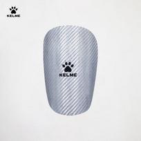 KELME Professional Carbon Fiber Football Shin Guards One Size sidabras