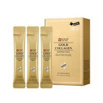 SNP Gold Collagen Sleeping Pack (Stick Type), Korea popular explosive cosmetics 1 Unit (20sticks) beige