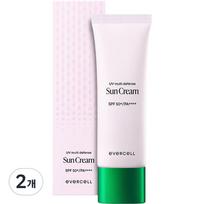 Evercell UV Multi Defense apsauginis kremas nuo saulės, 45 ml, 2 vnt. white