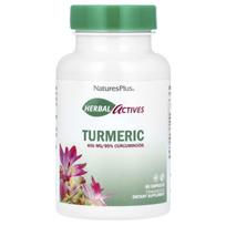 NaturesPlus, Herbal Active, Turmeric, 400 mg, 60 capsules