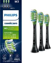 Philips Atsarginis Šepetėlis Sonicare Premium White Regular Originalus W3 Juodas (3 vnt) HX9063/96 juoda