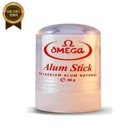 OMEGA PAGAMINTA ITALIJOJE Omega Kalio Alūno Lazdelė Veido Tonikas Gydymas Po skutimosi Nuo skutimosi žaizdelių ir įbrėžimų, 60g beige