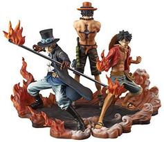One Piece DXF BROTHERHOOD II Figure Anime Goods Prize Banpresto Luffy & Sabo & Ace Full Set of All 3 Types balta