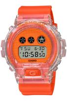 Laikrodis, pagamintas Japonijoje, Lucky Drop serijos oranžinis [Casio] G-Shock [] DW-6900GL-4JR vyriškas gray