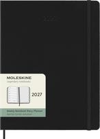 Moleskine 2027 Weekly January 12 XL Size x Black DHB12WN4Y27 Diary, Start, Months, (19cm 25cm), Hardcover, juoda
