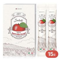 „ByQueen“ ekologiškos obuolių sidro acto lazdelės, 100 % grynumo, 15 ml x 15 gray