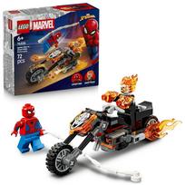 LEGO Marvel Žmogus-voras ir Velnio raitelis mūšio rinkinys 76335 gray