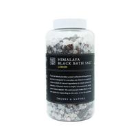 Saengsnature Himalayan Black Bath Salt Lemon Flavor, 1200g, 1 piece black