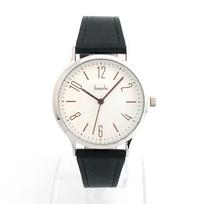 [Follow] Fragola Watch Sweatproof Belt 10 ATM Water Resistant Watch H01121S-1 SVBK Women's Black white