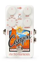 Electro-Harmonix Canyon Delay Looper Pedal white