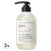 J. Mella in France Favorite Sparkling Rose Hair Perfume Shampoo, 2 pcs., 500ml white