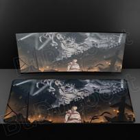 Attack on Titan Cool Anime Mouse Pad Gaming Keyboard Accessories Large Rubber Desk MatComputer Carpet Pc Gamer Non-slip Mousepad 30x60cm