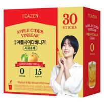 Teazen Apple Cider Vinegar with Apple & Pear Flavor, 30 Sticks beige