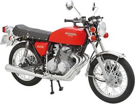 Aoshima Bunka Kyozai The Bike Series Honda CB400FOUR Plastikinis modelis Rinkinys Co., Ltd. (AOSHIMA) 1/12 '74 gray