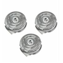 Skutimo galvutė, suderinama pakaitinė HQ9, skirta Philips Norelco HQ9070 HQ9080 8150 XL HQ8240/8260 PT920 8140 8160, 3 vnt., 1 vnt. gray