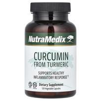 NutraMedix, curcumin extracted from turmeric, 120 vegetable capsules