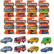 Matchbox Moving Parts Assortment of 8 Miniature [Box Cars] [Ages 3+] 987C-FWD28 red