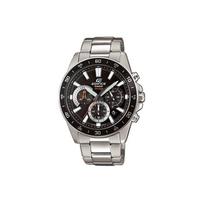 CASIO Men EDIFICE Black Watch EFV-570D-1AVUEF Black Dial black