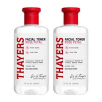 Thayers Witch Hazel be alkoholio tonikas rožių žiedlapis, 355 ml, 2 pakuotės white