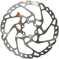 SHIMANO Disc Rotor M 180mm 6 Bolt Specification Silver SM-RT66 sidabras