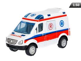 Model 1:50, Mercedes-Benz Sprinter Mini, POGOTOWIE, biały 1