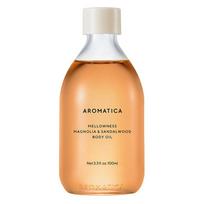 Aromatica Mellowness Body Oil Magnolia and Sandalwood Fragrance, 100ml, 1 unit beige
