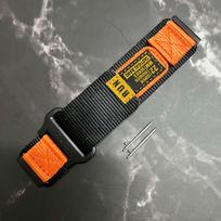 Suunto7 24mm Nailono Kilpos Dirželis Apyrankė Skirta Suunto9/9baro/Spartan Sport Lengvai Pritvirtinamas Laikrodžio Dirželis D5 Keičiama Apyrankė Dirželis SUUNTO 9 Baro black