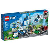 LEGO 60316 Policijos komisariato konstravimo kaladėlės balta/mėlyna
