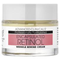 Advanced Clinicals kapsuliuotas retinolis, greito raukšlių atnaujinimo kremas, be kvapo, 59 ml (2 fl uncijos) beige