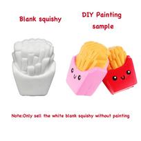 Diy Blank Squishy Toys,Slow Rise White Squishy Antistress Stress Counter Stress Ease Toys For Kids Kids Painting yellow