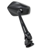 Tanax Napoleon NC-001 Cowling Mirror 11 Black Motorcycle Cowl Mount Left and Right Anti-Glare Meets Safety Standards 1 Mirror black