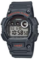 Casio Casio Collection Gray Wristwatch, W-735H-8AJH, Men's pilka spalva