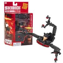 SKIBIDI Toilet Deluxe Figure - Series 2, 6-inch Collector Figure, YouTube Animation Sensation, Officially Licensed Toilet Merchandise - Detainer red