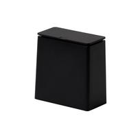 ideaco šiukšliadėžė su dangčiu juoda TUBELOR mini atlenkiamas mini 1,4 l (vamzdinis atvartas) black