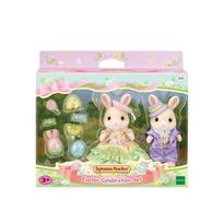 Sylvanian Family Margaret Rabbit Couple Figure Set 5691, 1 Set, Korean popular toys beige