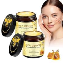 Bee Venom Multi-Cream Cream 2025 Professional Bee Venom Skin Treatment Wrinkle Removal Anti-Aging Moisturizing (2 Pieces) beige