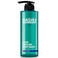 Dashu Daily Acne Cooling Body Wash, 500ml, 1 unit blue