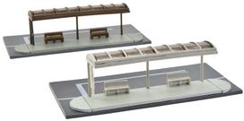 Tomytec Scenery Accessories 007-5 Bus Stop A5 Diorama Supplies 335092 gray